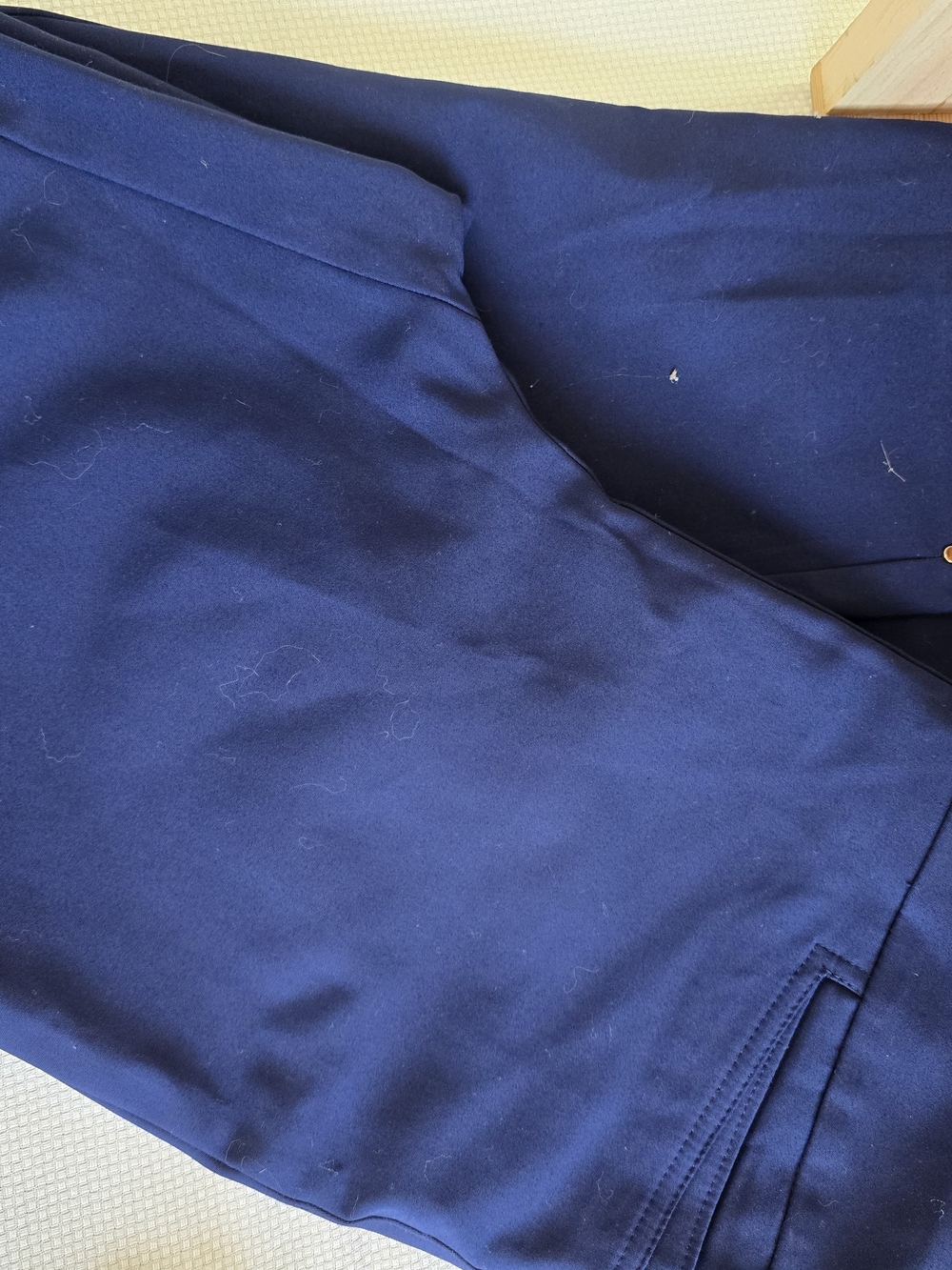 Chico's Dark Navy Crop Trousers
